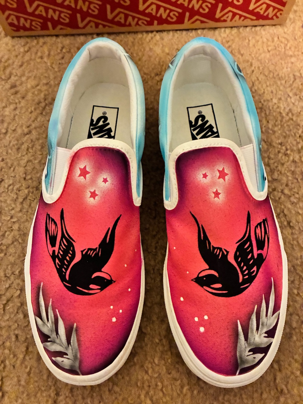 Women’s Custom Vans Slip-on